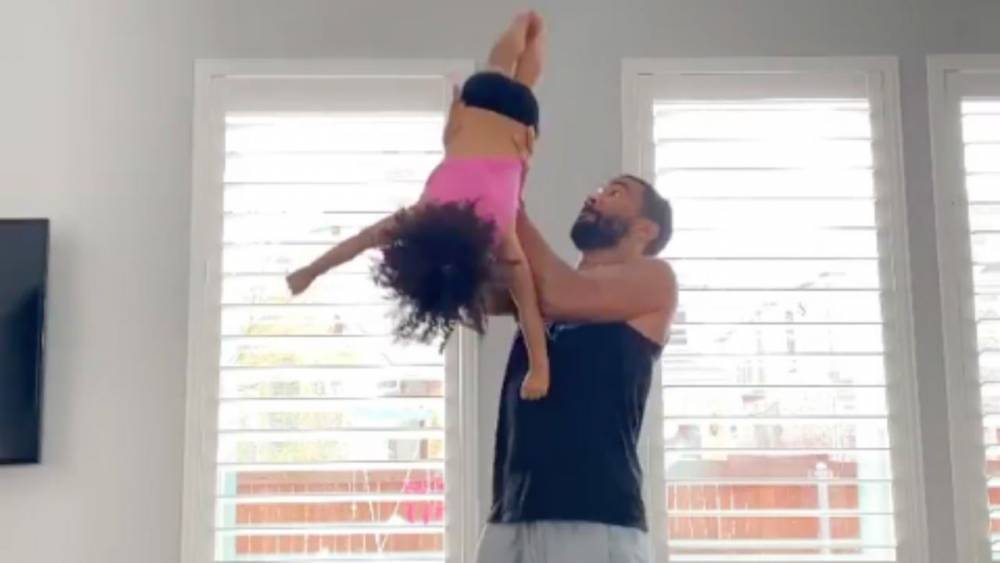 Father-Daughter Duo Show Off Their Impressive Cheerleading Moves And ‘Cheer’ Coach Monica Aldama Is Obsessed - etcanada.com