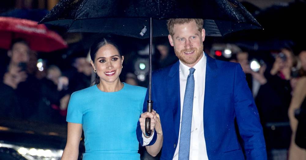 All the Times Prince Harry Showed His Affection for Meghan Markle Throughout Their Relationship - www.usmagazine.com - London