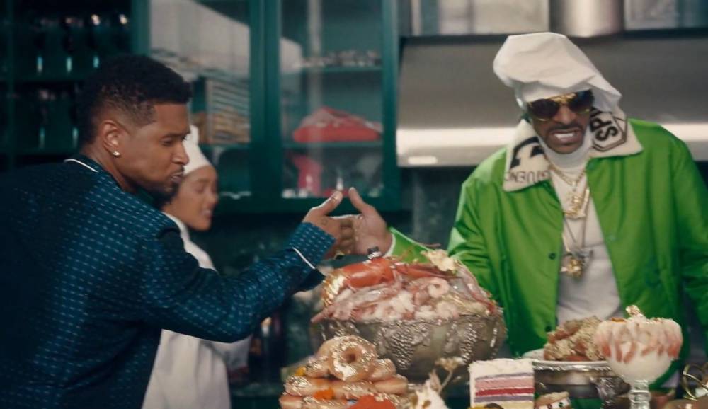 Usher Gets Grub From Chef Snoop Dogg In ‘Don’t Waste My Time’ Music Video - etcanada.com