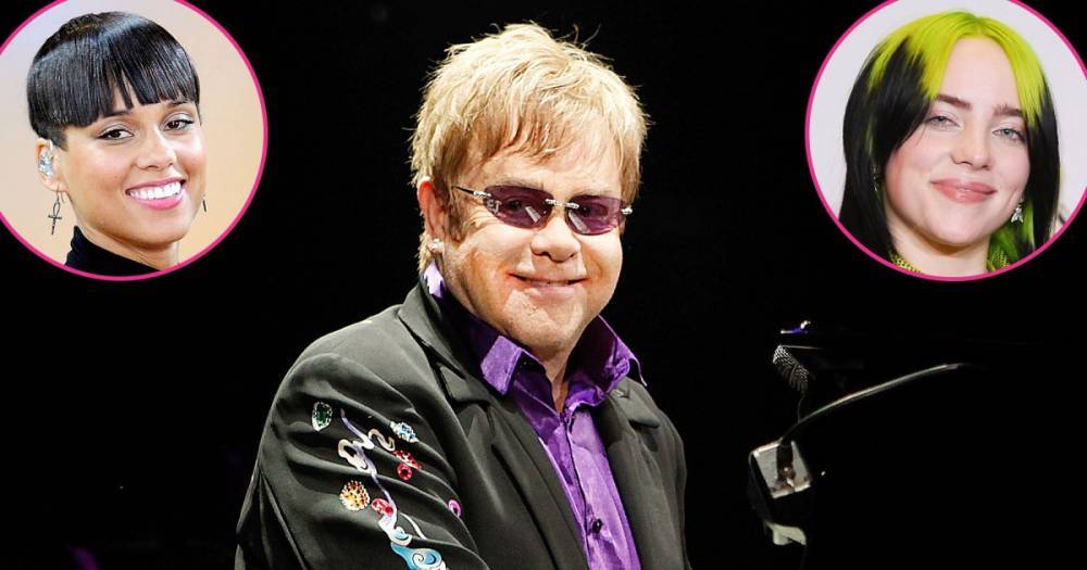 Elton John to Host Coronavirus Benefit Concert With Alicia Keys, Billie Eilish, Mariah Carey and More - www.usmagazine.com
