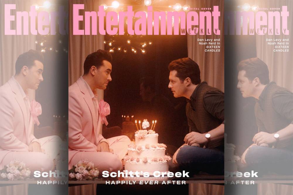 ‘Schitt’s Creek’ Says Goodbye To An Amazing Romance With New Entertainment Weekly Motion Covers - etcanada.com