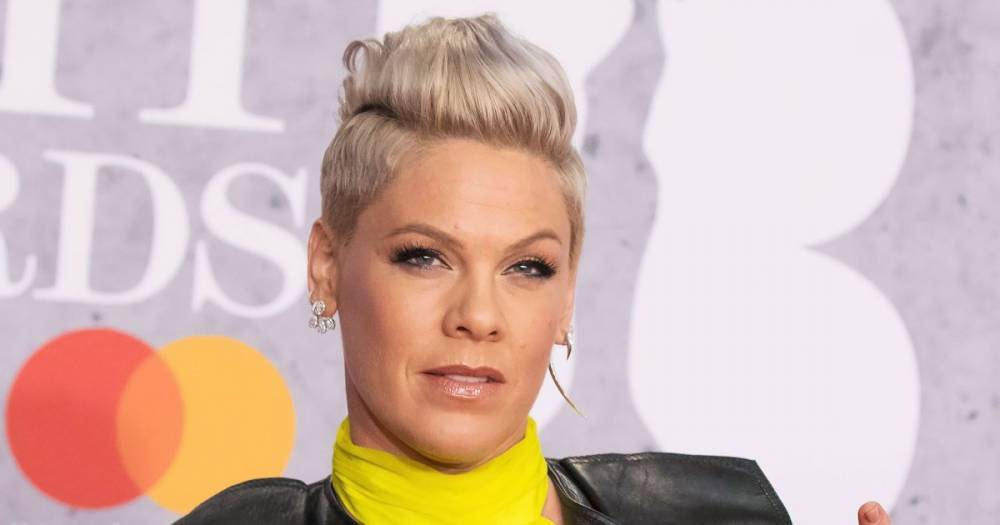 Pink Shows Off Her Hair After Drunkenly Cutting It the Night Before — Watch - www.usmagazine.com