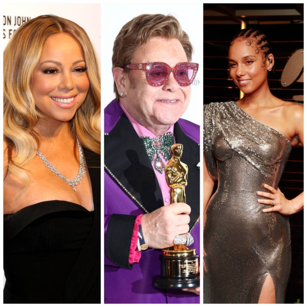 Elton John To Host Home Concert For Coronavirus Relief On FOX Featuring Mariah Carey, Alicia Keys & More - theshaderoom.com
