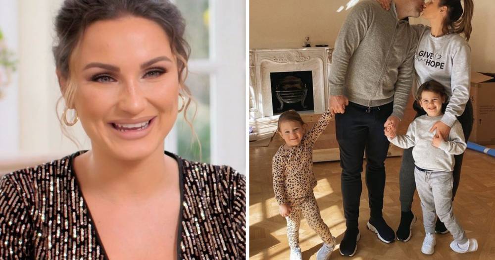 Sam Faiers reveals she's moved into new home with boyfriend Paul Knightley and children Paul and Rosie - www.ok.co.uk