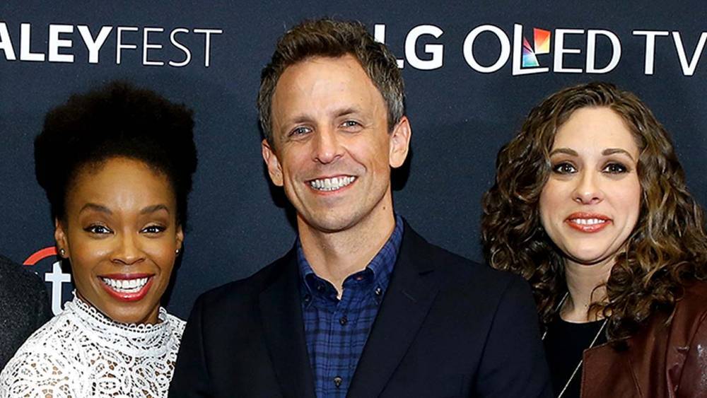 'Late Night' Writers Amber Ruffin and Jenny Hagel Join Seth Meyers for Latest Edition of Home Show - www.hollywoodreporter.com