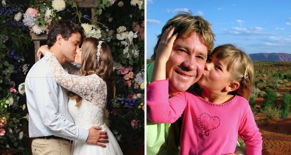 The heartwarming way Bindi honoured late father Steve Irwin at her wedding - www.who.com.au - Australia