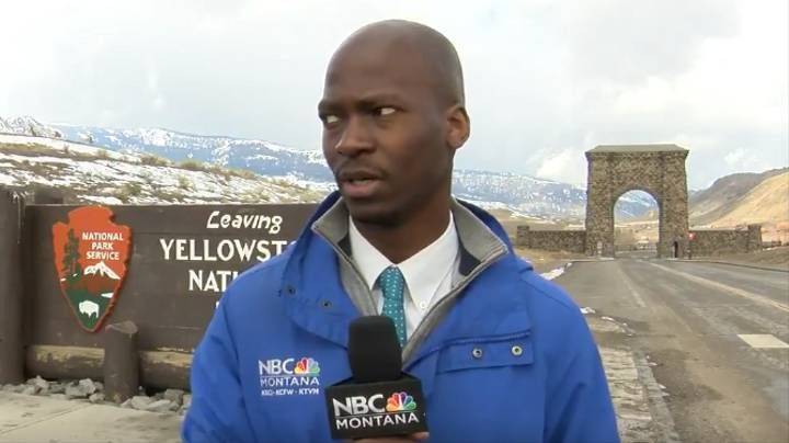 Reporter Makes A Wise Decision When Approached By Herd Of Bison And The Internet Applauds Him - etcanada.com - Montana - North Carolina