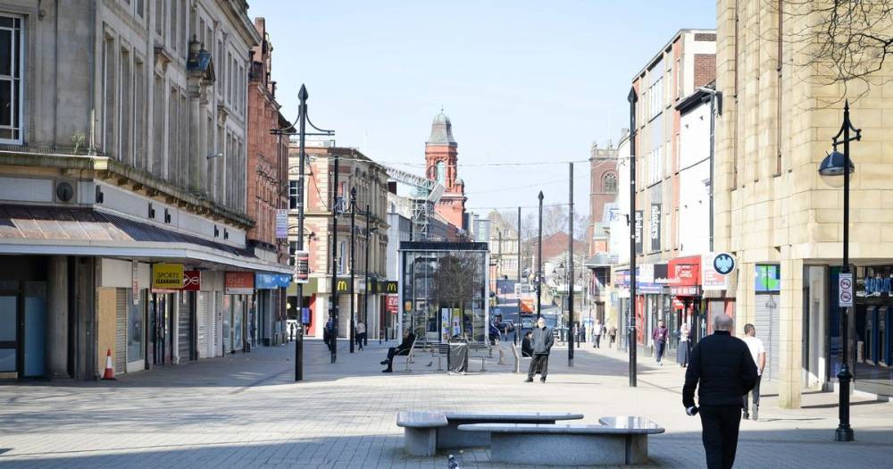 Here's how Bolton town centre looks during the coronavirus lockdown - www.manchestereveningnews.co.uk - city Bolton - county Hot Spring