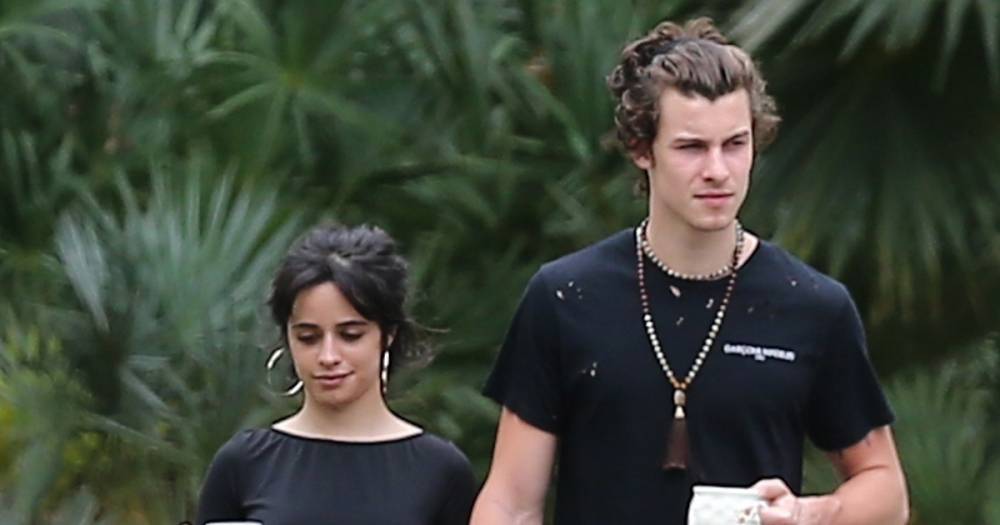 Shawn Mendes & Camila Cabello Wake Themselves Up with a Morning Walk - www.justjared.com - Miami - Florida