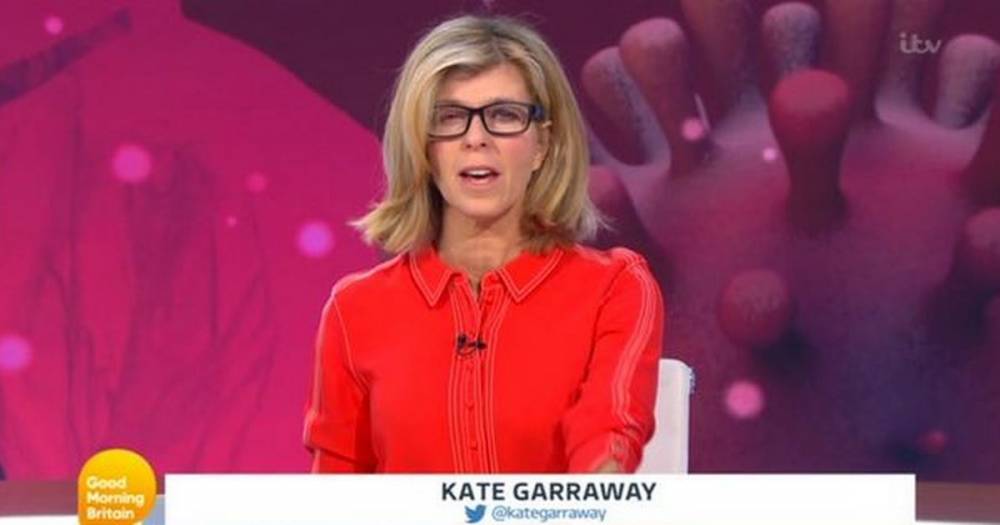 Kate Garraway has emergency consultation on GMB for 'very sore' eye amid coronavirus outbreak - www.ok.co.uk - Britain
