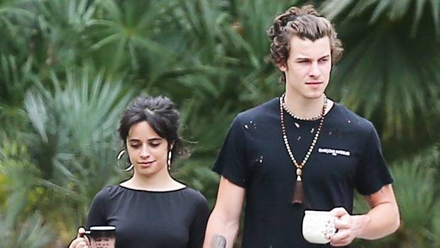 Camila Camilo Shawn Mendes Double Task, Holding Hands Drinking Coffee On Fresh Air Break - hollywoodlife.com - Miami
