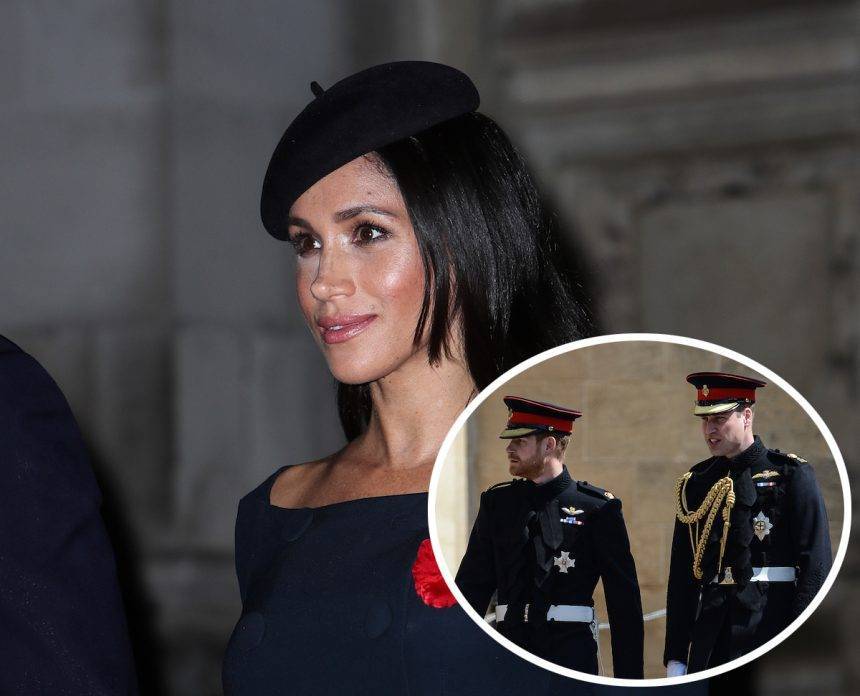 Meghan Markle Believes Prince William & Prince Harry ‘Will Patch Things Up Eventually’ - perezhilton.com