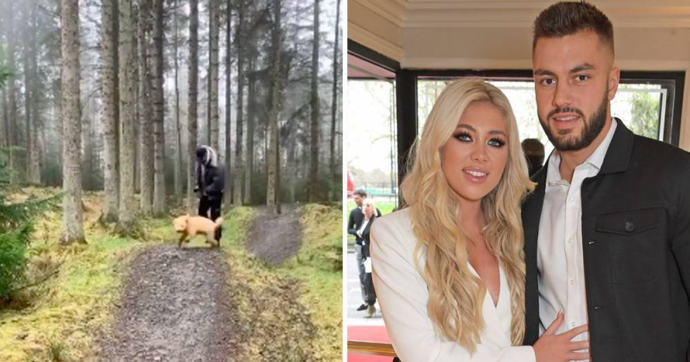 Paige Turley shares adorable video of country walk with boyfriend Finn Tapp and her dog - www.ok.co.uk - Scotland
