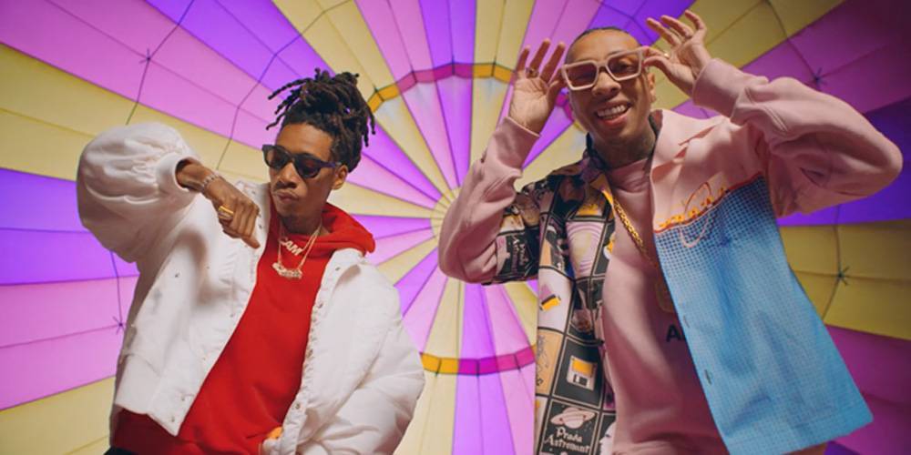 Wiz Khalifa Debuts 'Contact' Music Video With Tyga - Watch! - www.justjared.com - city Sandoval