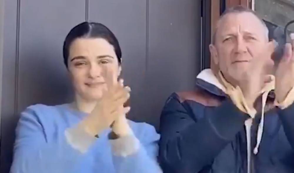 Daniel Craig & Rachel Weisz Make Rare Appearance Together to Clap for NHS Workers - www.justjared.com - Britain