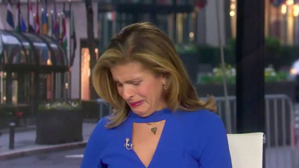 Hoda Kotb Breaks Down in Tears Live on the 'Today' Show After Drew Brees Interview - www.etonline.com - New York - state Louisiana
