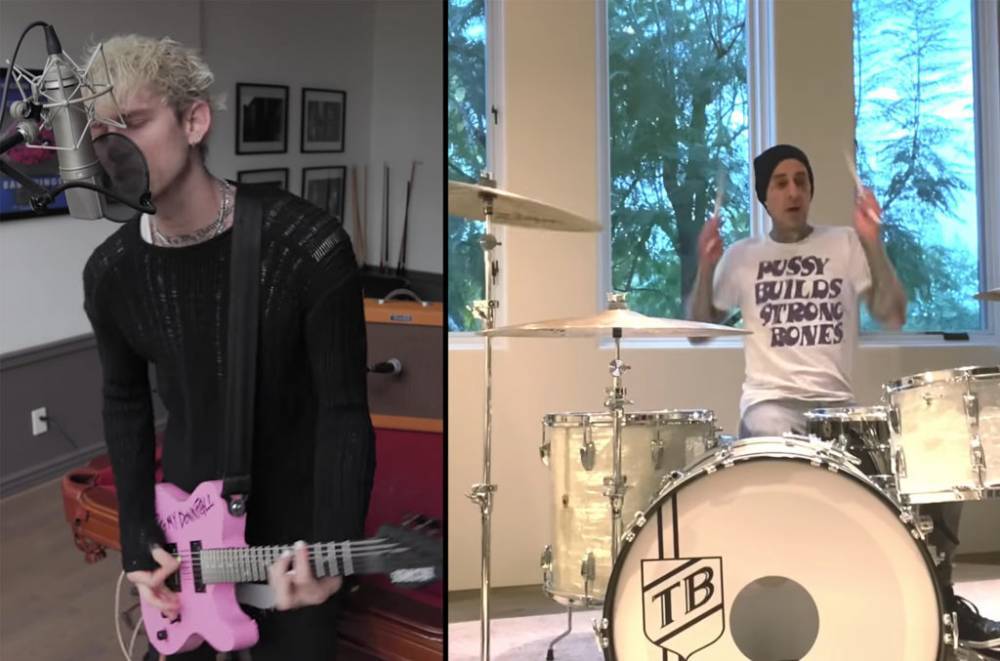 Watch Machine Gun Kelly and Travis Barker's High-Octane Cover of Paramore's 'Misery Business' - www.billboard.com