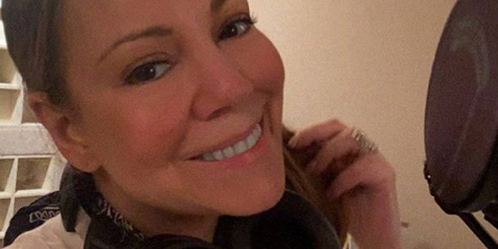 Mariah Carey Celebrates Her Birthday by Recording a New Song! - www.justjared.com