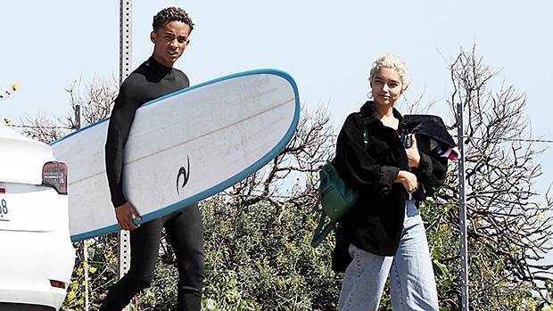 Jaden Smith Goes Surfing With Mystery Girl Despite Social Distancing Guidelines - hollywoodlife.com - California - Malibu