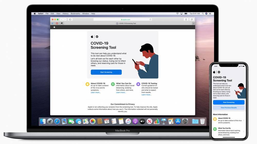 Apple Releases Free COVID-19 Screening Tool in Partnership With White House, CDC - variety.com