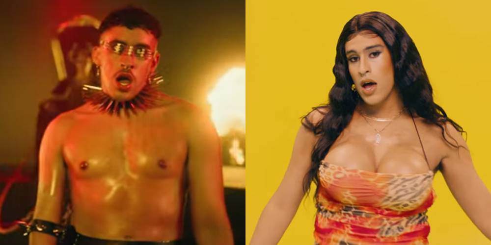 Bad Bunny Goes Shirtless & Dresses in Drag in 'Yo Perreo Sola' Music Video - Watch! - www.justjared.com - Puerto Rico