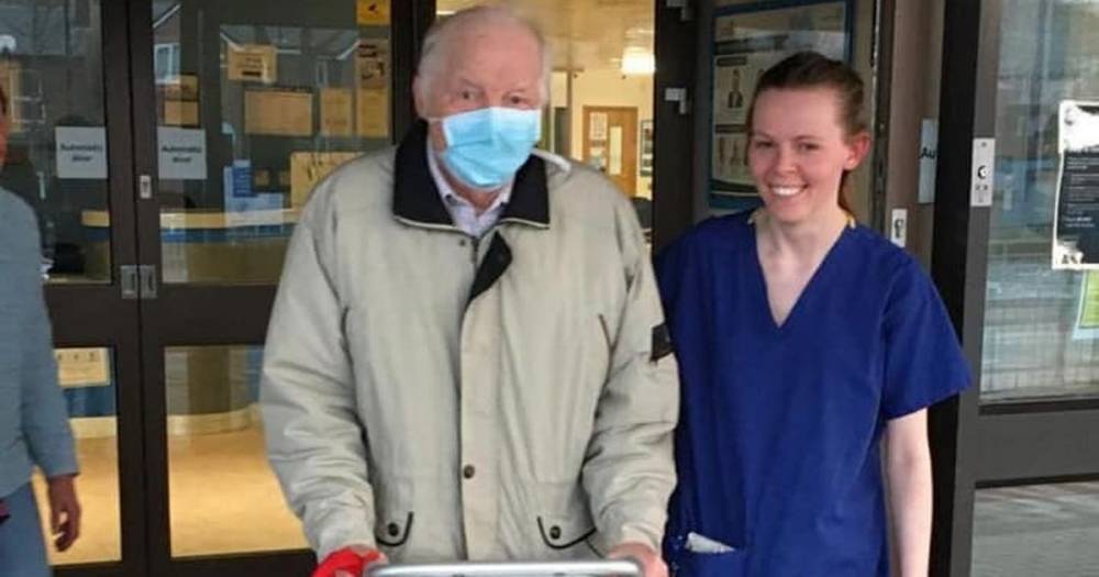 Granddad, 87, who spent two weeks in hospital battling coronavirus is now back at home - www.manchestereveningnews.co.uk - Manchester
