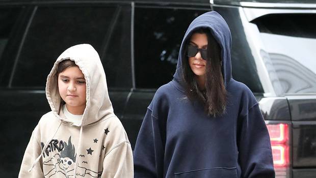 Mason Disick, 10, Bonds With Mom Kourtney While Painting After Being Banned From Instagram - hollywoodlife.com