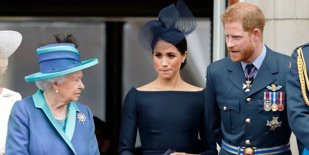 Prince Harry and Meghan Meghan Reportedly Told the Queen About Their Royal Exit Via Email - www.marieclaire.com