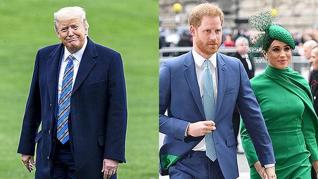Donald Trump Disses Meghan Markle Prince Harry: ‘US Won’t Pay For Their Security Protection’ - hollywoodlife.com - Britain - USA - Canada