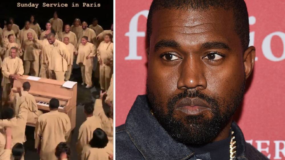 Kanye West takes Jesus to Paris Fashion Week with special Sunday Service - flipboard.com - Choir