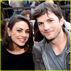 Ashton Kutcher & Mila Kunis Got a Gift from Netflix's 'Cheer' & They're Freaking Out - www.justjared.com
