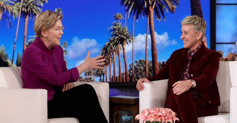 Elizabeth Warren Talks Super Tuesday on 'Ellen,' Reveals If She'll Stay in the Race - www.justjared.com - county Warren