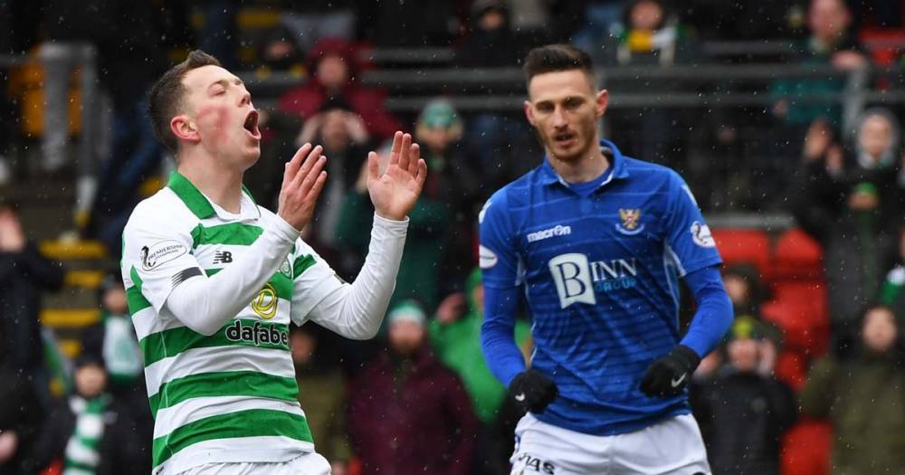 Callum McGregor suffers Celtic mishap as Nir Bitton 'hammer' leaves star in need of protective measure - www.dailyrecord.co.uk - Scotland - Israel
