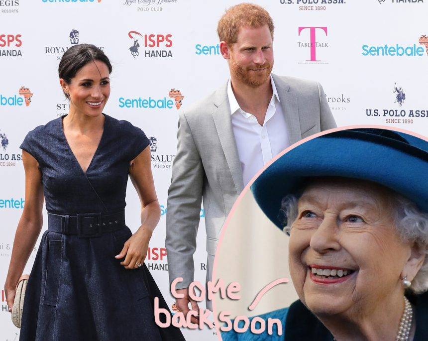 The Queen Tells Prince Harry He Will ‘Always Be Welcomed Back’ After Lengthy Chat Ahead Of Meghan Markle’s UK Arrival - perezhilton.com - Britain - Scotland