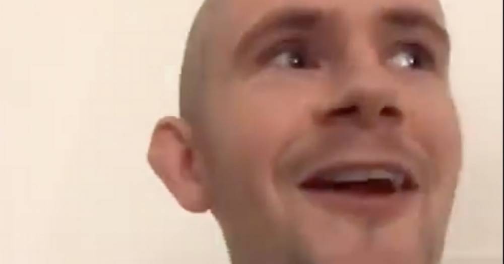 Wife's priceless reaction after Scots dad shaves hair off in viral lockdown challenge - www.dailyrecord.co.uk - Scotland