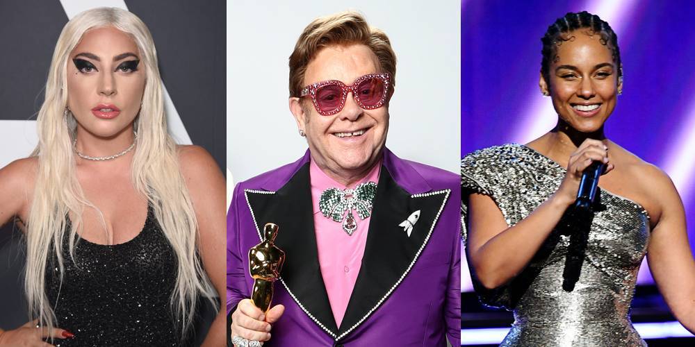 Elton John’s 'Living Room Concert' - Full Celebrity Lineup Revealed! - www.justjared.com