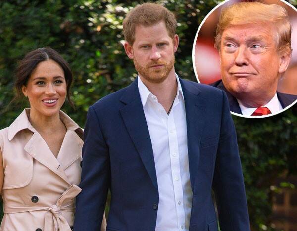 Donald Trump Says U.S. Won't Pay for Meghan Markle and Prince Harry's Security - www.eonline.com - Los Angeles - USA - Canada