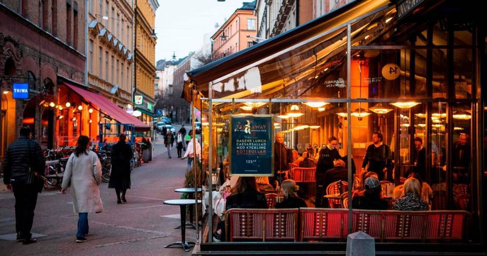 Sweden snubs strict coronavirus lockdown with bars still open as rest of Europe hunkers down - www.dailyrecord.co.uk - Sweden - city Stockholm