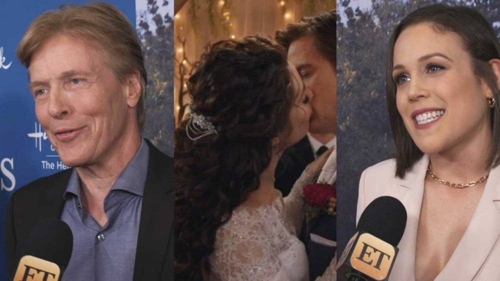 'When Calls the Heart’: Eva Bourne and Aren Buchholz Spill Secrets From Clara and Jesse’s Wedding (Exclusive) - www.etonline.com