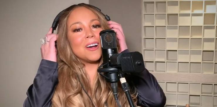 Mariah Carey Slays Performance of 'Always Be My Baby' During iHeartRadio Living Room Concert - Watch! - www.justjared.com