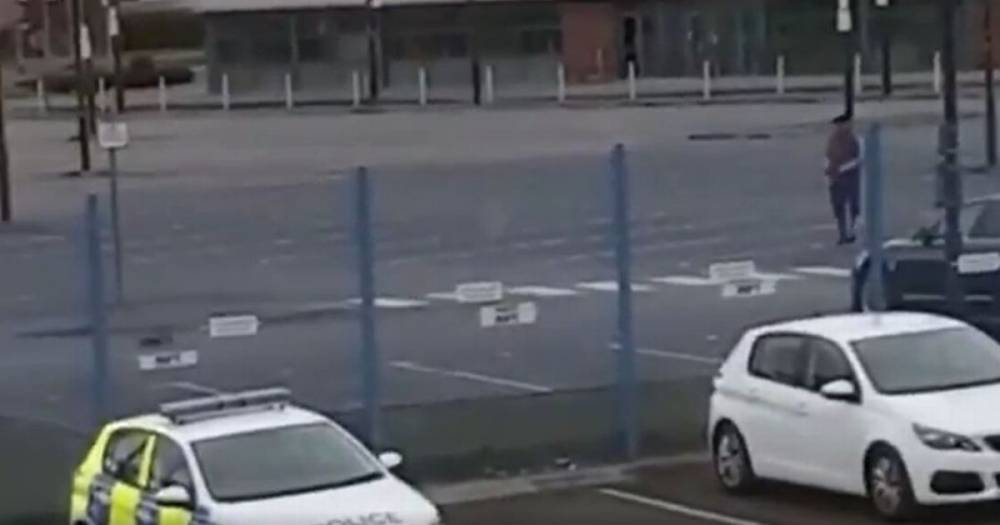 Police find man playing with remote control car in empty car park during lockdown - www.manchestereveningnews.co.uk