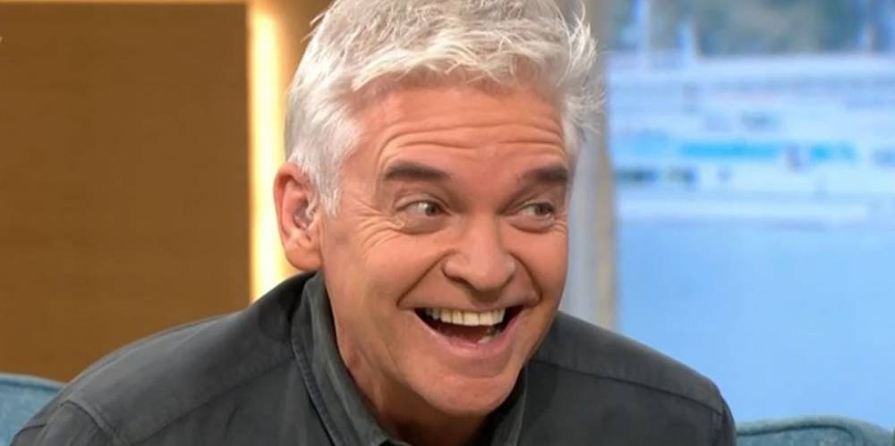 This Morning's Phillip Schofield drinks from giant bottle of gin during lockdown - www.digitalspy.com