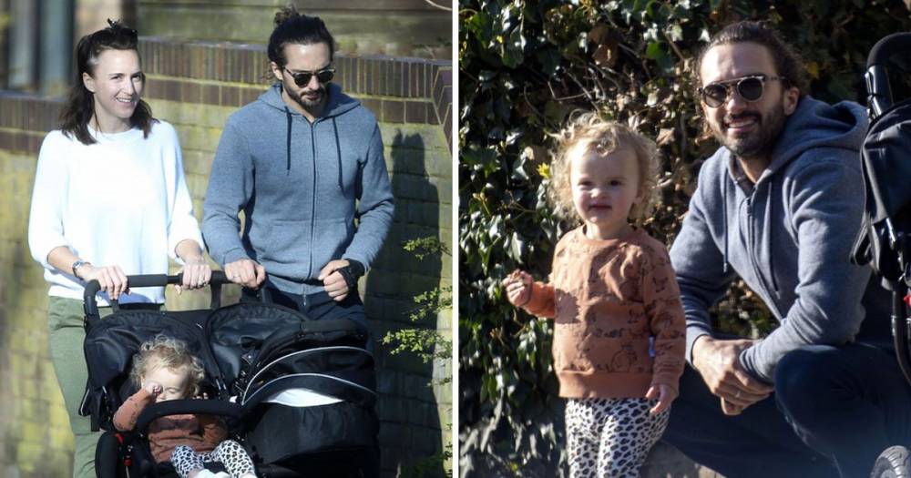 The Body Coach Joe Wicks enjoys family outing with wife Rosie and two children as he wins hearts with live PE lessons - www.ok.co.uk