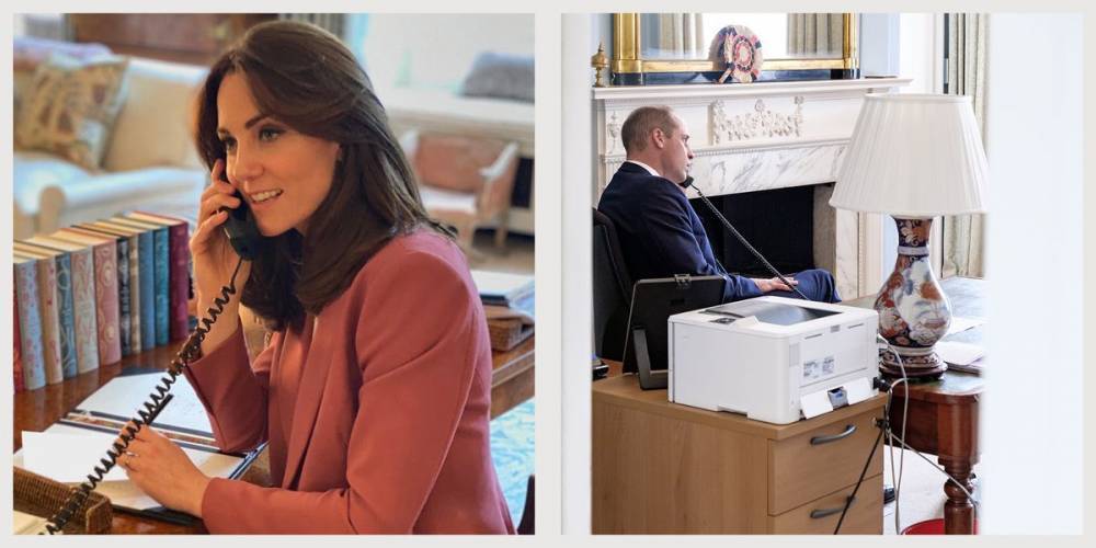 New Photos of Prince William and Kate Middleton Offer a Rare Peek Inside Kensington Palace - www.marieclaire.com