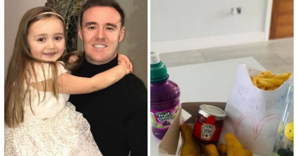 Alan Halsall made an adorable homemade McDonald's Happy Meal for his daughter - www.manchestereveningnews.co.uk