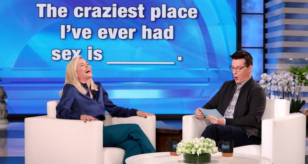 Chelsea Handler Reveals The Craziest Place She's Had Sex on 'Ellen'! (Video) - www.justjared.com