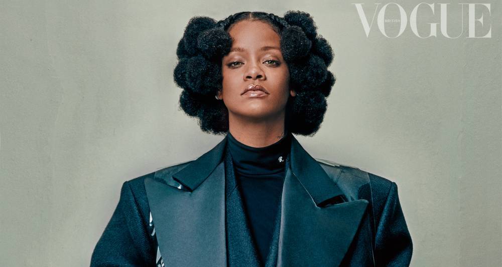 Rihanna Tells 'British Vogue' She's 'Very Aggressively Working On Music'! - www.justjared.com - Britain