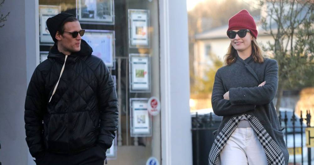 Lily James and Matt Smith Spotted Together After Breakup Rumors: Photos - www.usmagazine.com - Britain - London