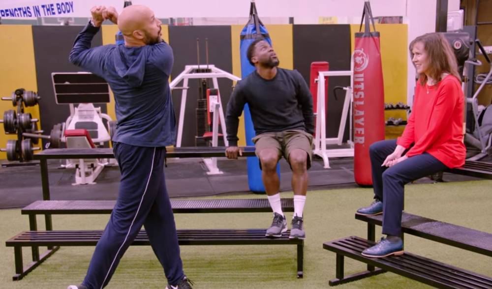 Keegan-Michael Key And Kevin Hart Go Toe-To-Toe In Fitness Challenge - etcanada.com