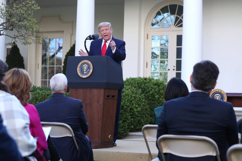 “You Should Be Saying Congratulations Instead Of Asking A Really Snarky Question”: Donald Trump Berates Reporters Challenging His Coronavirus Claims - deadline.com